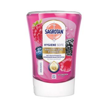 737383 Sagrotan No­ Touch Nachfuellung Hygieneseife Hautpflegeformel Wildbeeren Duft, fuer autom. Seifenspender, 250ml